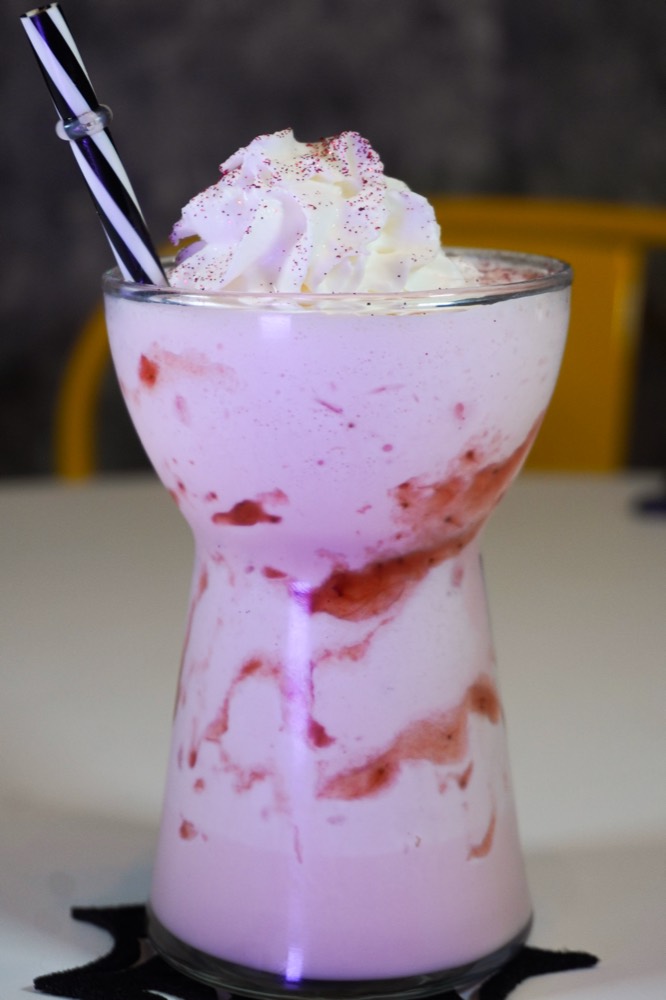 Poción Fantasmora de cheesecake con zarzamora